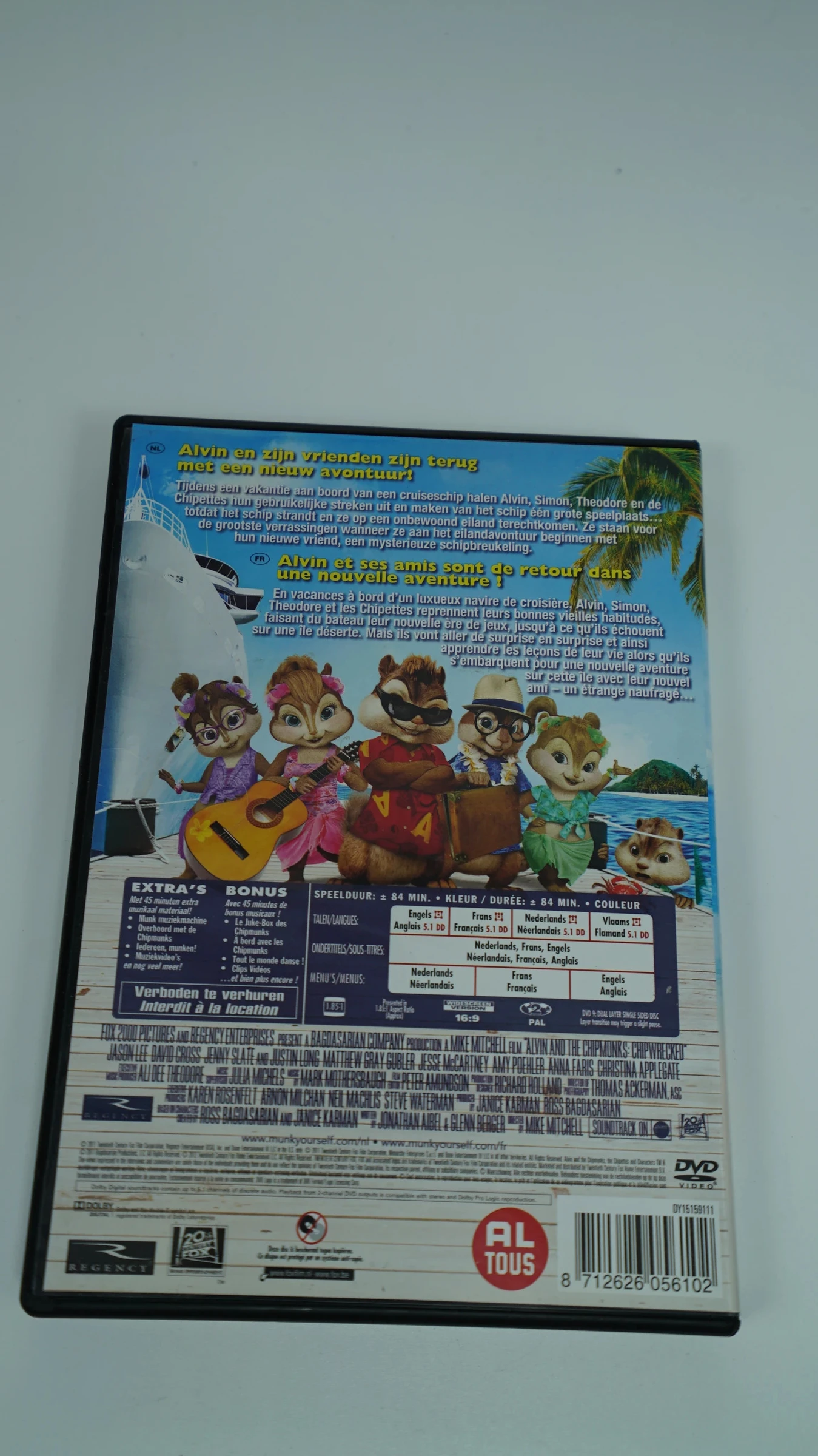 Alvin e os Esquilos 3 (DVD, Região 2 PAL) – photo 2